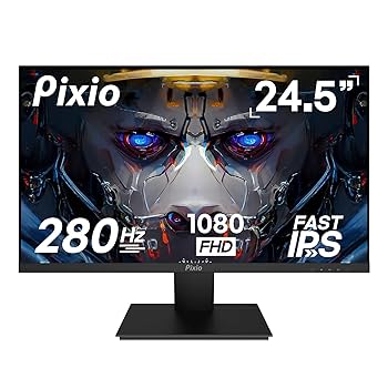 PX259p Pixio フルHD280hz 対応ディスプレイモニター本体 Pixio PX259 Prime | 25 inch 1080p 280Hz 1 ms IPS eSports